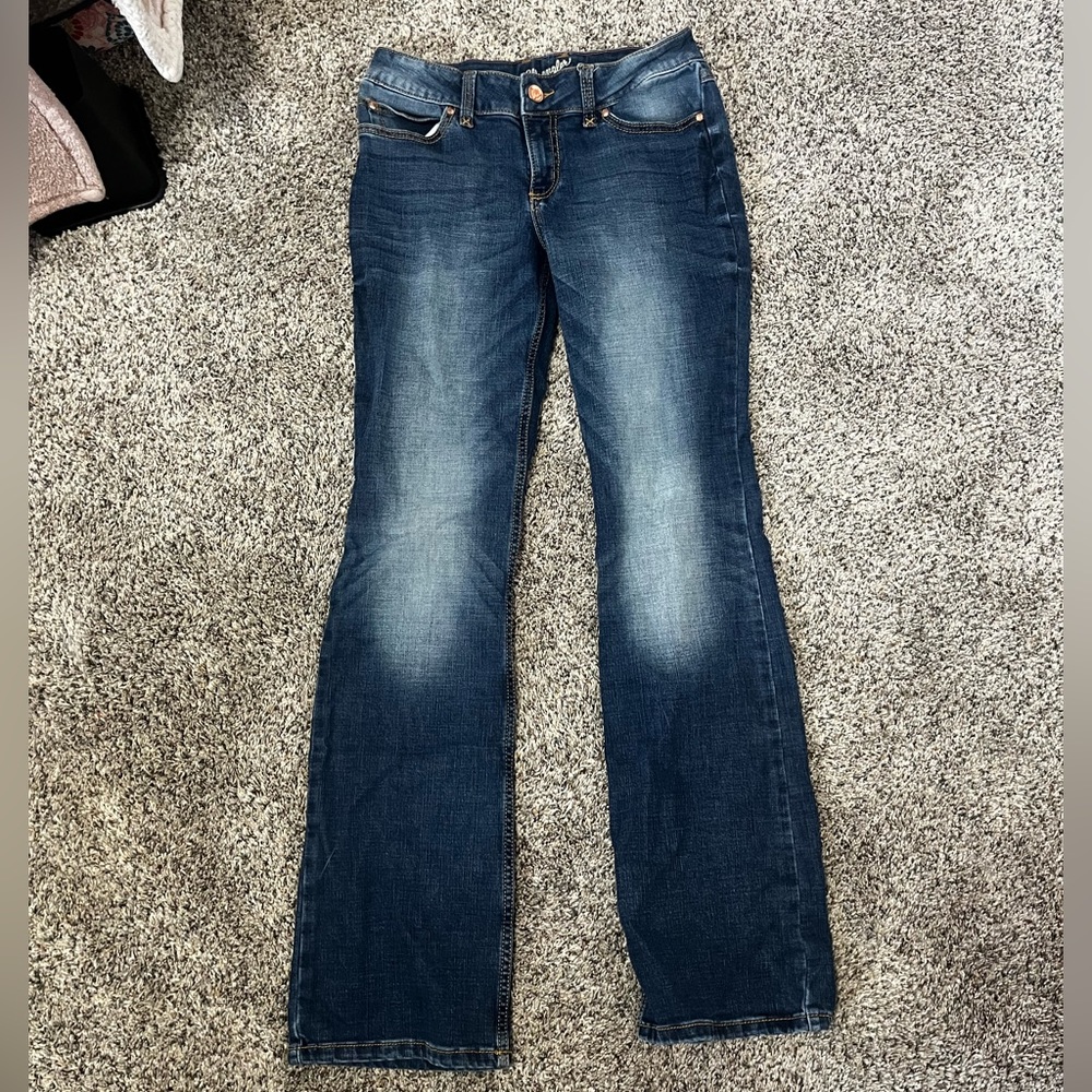 Wrangler Bootcut women’s jeans. 7x36